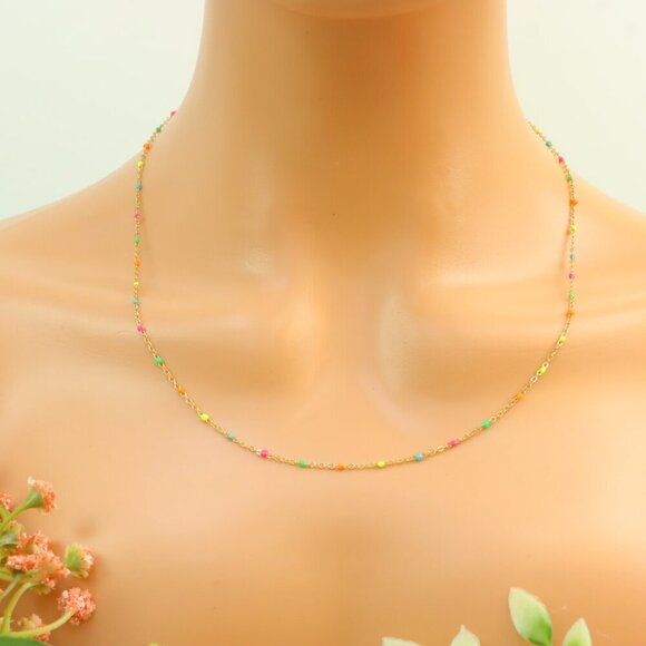 "New Beautiful Design Necklace Chain for Women/Girls, Gift, N727 - Picture 10 of 10